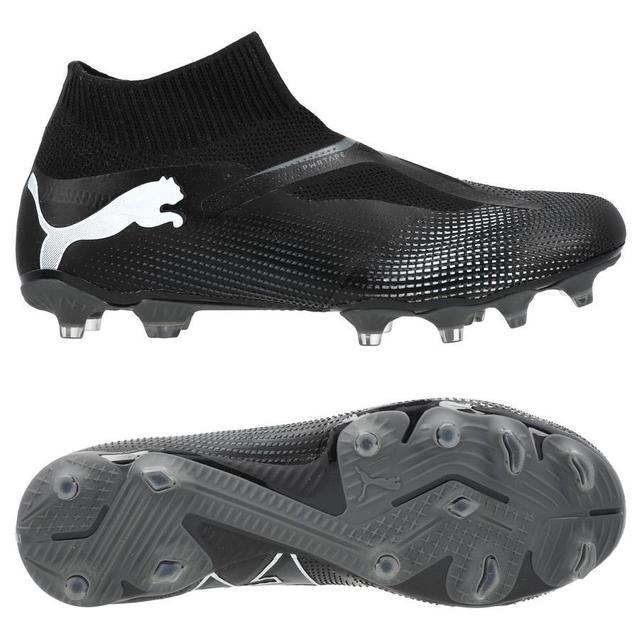 PUMA Future 7 Match + Laceless FG/AG Eclipse - Black/White, size 40 on Productcaster.