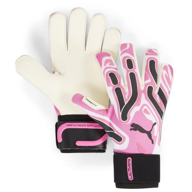 PUMA Goalkeeper Gloves Ultra Pro Rc Phenomenal - Pink/PUMA White/PUMA Black, size 9 on Productcaster.