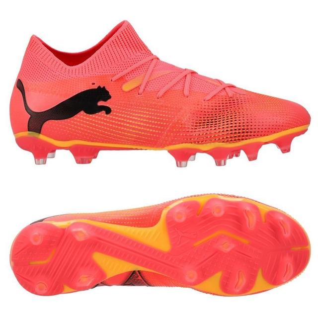 PUMA Future 7 Match Fg/ag Forever Faster - Rosa/svart/sun Stream Dam - ['Gräs (Fg)', 'Konstgräs (Ag)'], storlek ['38 on Productcaster.