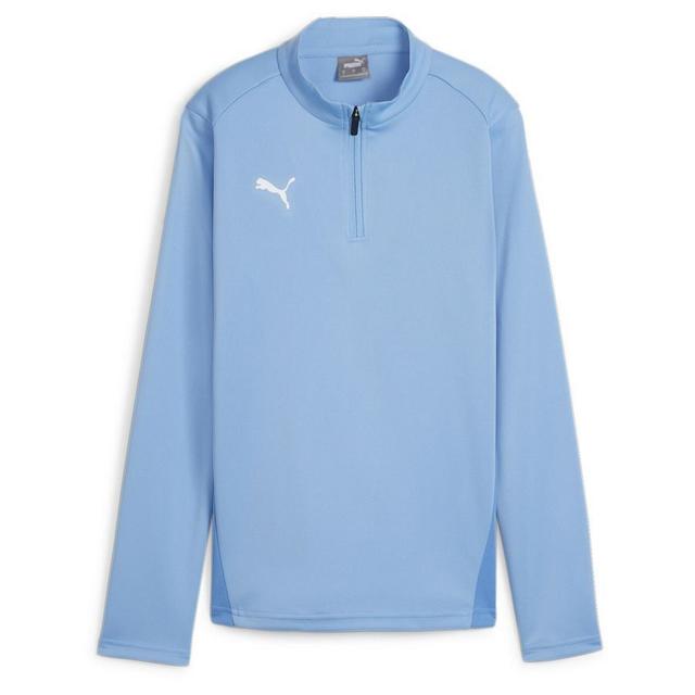 Teamgoal Training 1/4 Zip Top Wmn Team Light Blue-PUMA White-clear Sea, size ['Large'] on Productcaster.