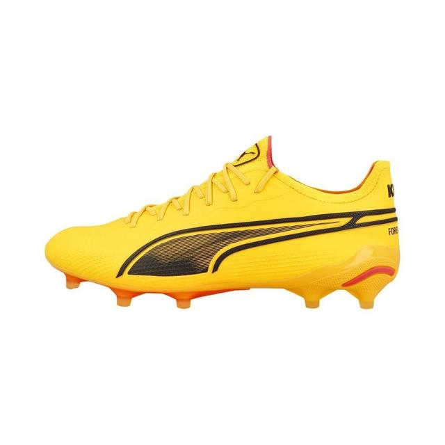 PUMA King Ultimate Fg/ag Forever Faster - Sun Stream/musta/pinkki - Nurmi (Fg) / Tekonurmi (Ag), koko 38½ on Productcaster.