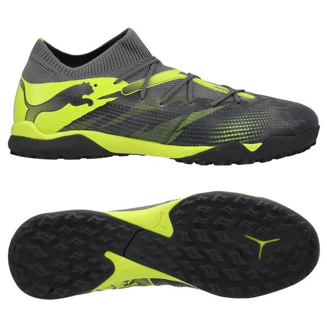 PUMA Future 7 Match Tt Rush - Strong Gray/cool Dark Gray/electric Lime Limited Edition, size ['46 ½ on Productcaster.