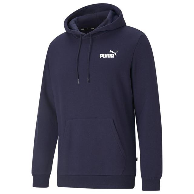 Ess Small Logo Hoodie Fl Peacoat - PUMA, size X-Small on Productcaster.