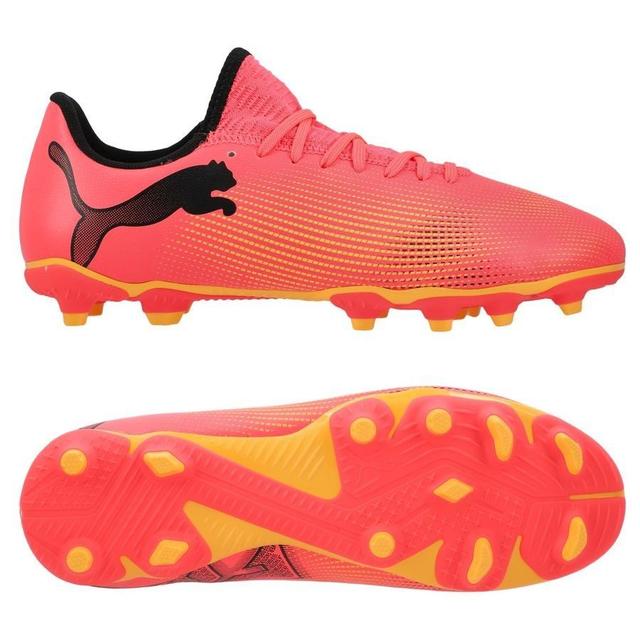 PUMA Future 7 Play Fg/ag Forever Faster - Sunset Glow/PUMA Black/sun Stream Kids, size 37 on Productcaster.