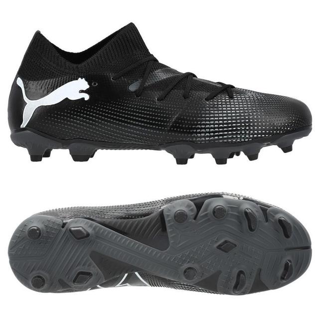 PUMA Future 7 Match Fg/ag Eclipse - PUMA Black/PUMA White Kids, size 34 on Productcaster.