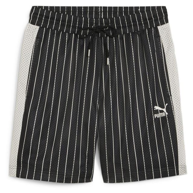 T7 For The Fanbase Mesh Shorts 7 PUMA Black-aop, size X-Large on Productcaster.