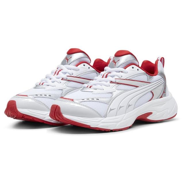 PUMA Sneaker Morphic - PUMA White/red/PUMA Silver, size 38 on Productcaster.