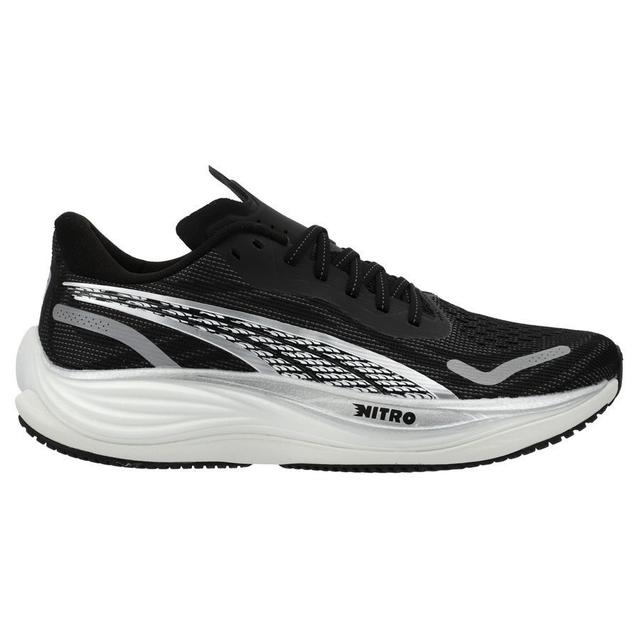 PUMA Running Shoe Velocity Nitro 3 - Black/silver/white Women, size 40 on Productcaster.