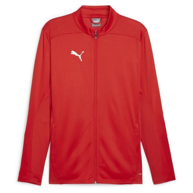 Teamfinal Training Jacket PUMA Red-PUMA Silver, size Small on Productcaster.