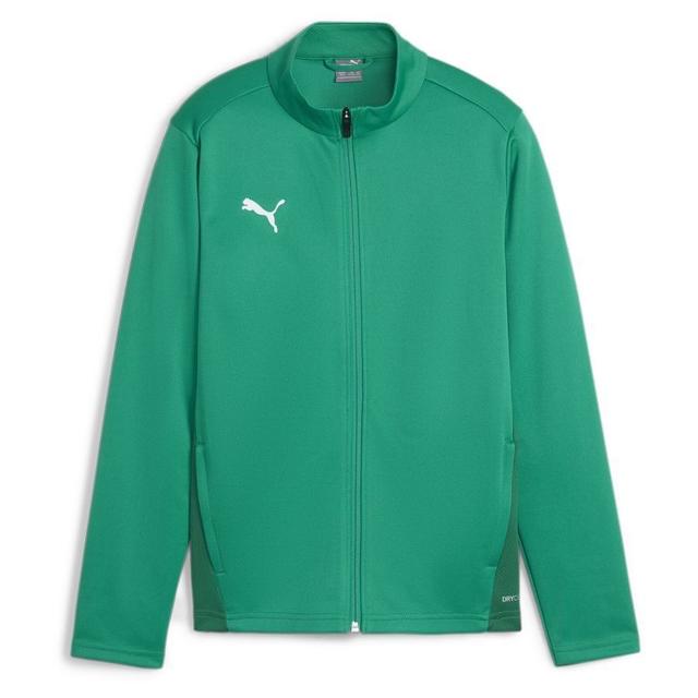 PUMA Training Jacket Teamgoal - Green/PUMA White Kids, size M/152 cm on Productcaster.