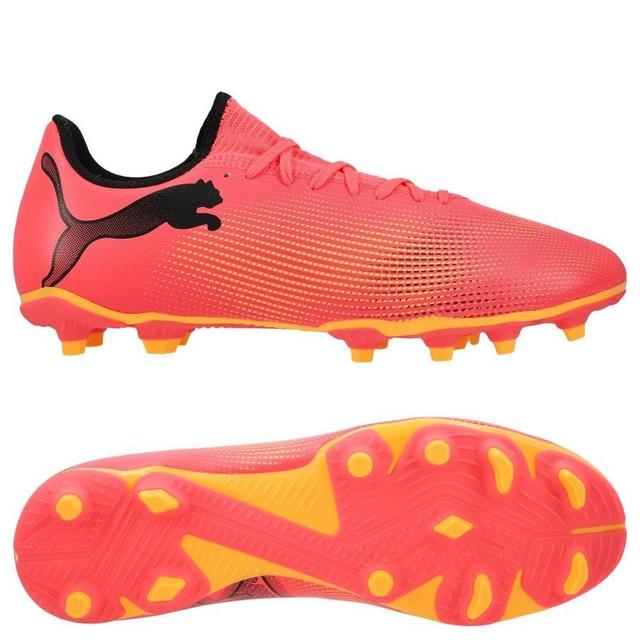 PUMA Future 7 Play Fg/ag Forever Faster - Sunset Glow/PUMA Black/sun Stream, size 44 on Productcaster.