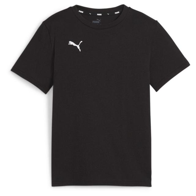 PUMA T-shirt Teamgoal Casuals - Black/white Kids, size S/140 cm on Productcaster.