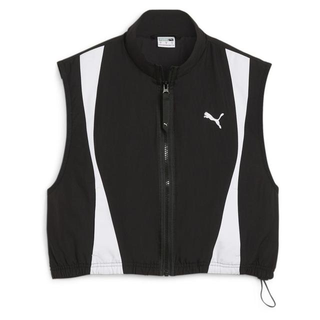 Dare To Woven Vest PUMA Black, size X-Large on Productcaster.