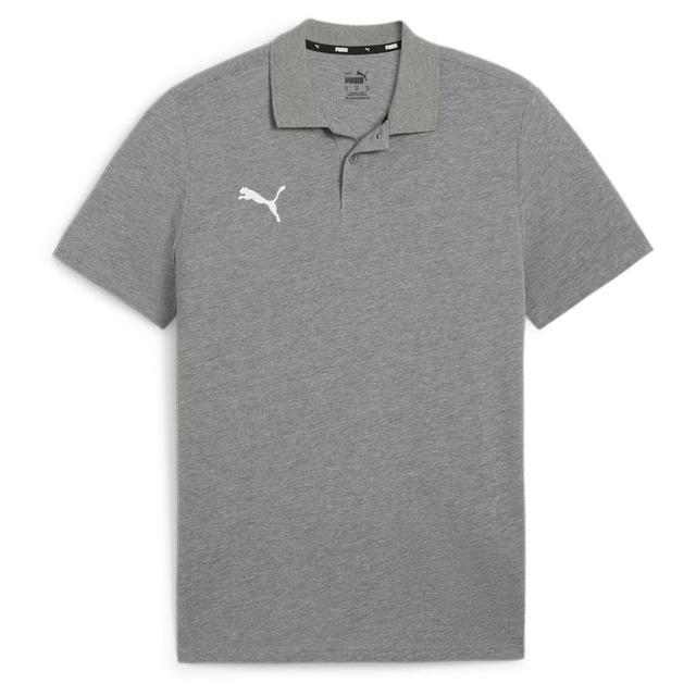 Teamgoal Casuals Polo Medium Gray Heather-PUMA White, size ['X-Large'] on Productcaster.