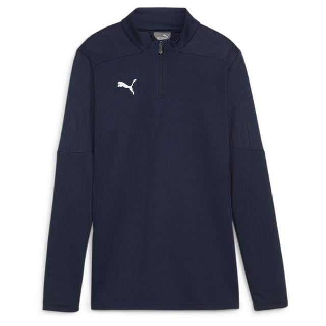 Teamfinal Training 1/4 Zip Top Wmn PUMA Navy-PUMA Silver, size ['XX-Large'] on Productcaster.