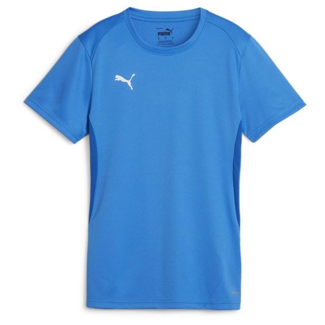 Teamgoal Jersey Wmn Electric Blue Lemonade-PUMA White, size ['Large'] on Productcaster.