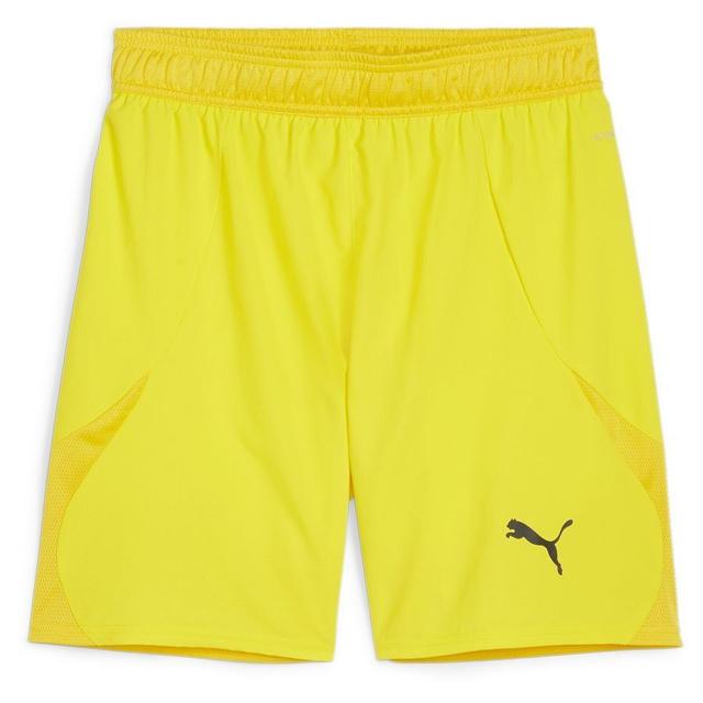 Teamfinal Shorts Faster Yellow-PUMA Black-sport Yellow, koko ['Medium'] on Productcaster.