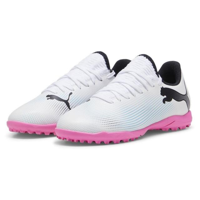 PUMA Future 7 Play Tt Phenomenal - Valkoinen/musta/poison Pink Lapset - Turf (Tf), koko 38 on Productcaster.