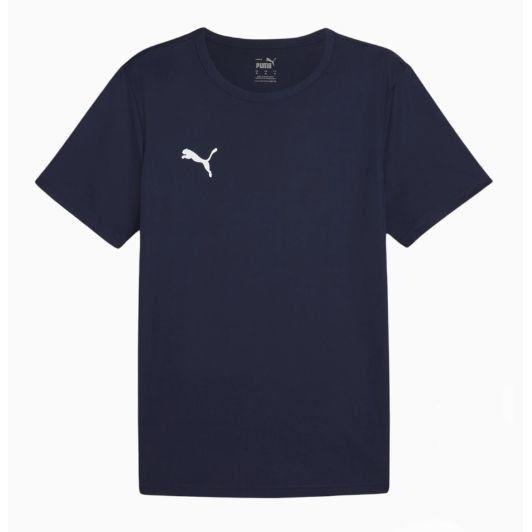 PUMA Playershirt Teamrise - Navy/white Kids, size L/164 cm on Productcaster.