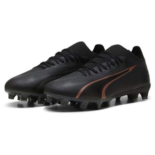 PUMA Ultra Match Fg/ag Eclipse - Zwart/copper Rose - Natuurgras (Fg) / Kunstgras (Ag), maat 46 on Productcaster.