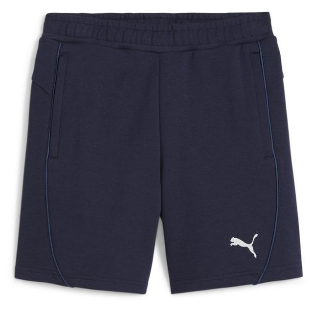 Teamfinal Casuals Shorts Jr PUMA Navy-PUMA Silver, size ['L/164 cm'] on Productcaster.