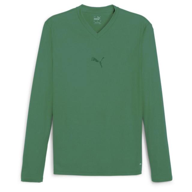 Teamgoal Baselayer Tee Ls Sport Green-power Green - , size ['XX-Large'] on Productcaster.