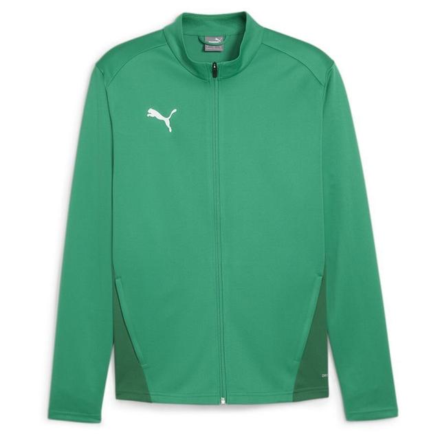 PUMA Training Jacket Teamgoal - Green/PUMA White, size Medium on Productcaster.