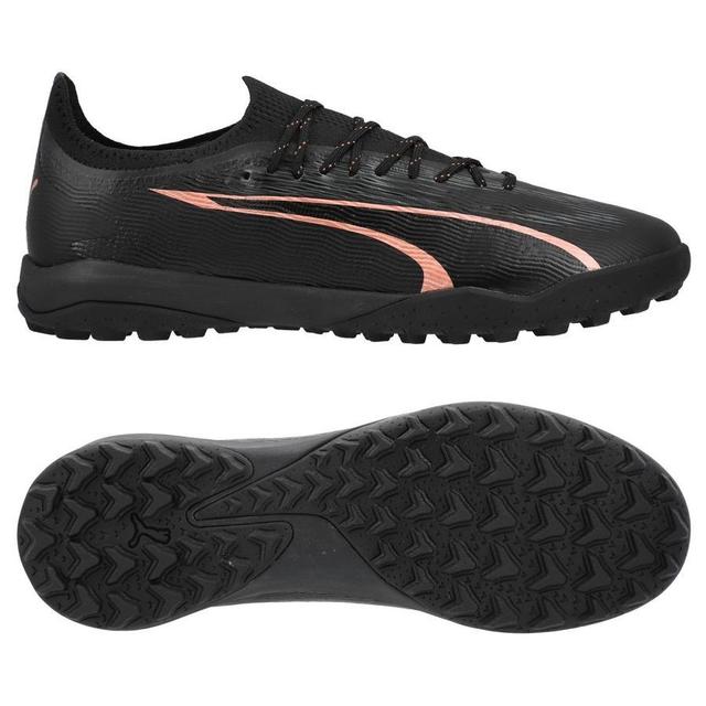 PUMA Ultra Ultimate Cage Tt Eclipse - Black/copper Rose - Turf (Tf), size 44½ on Productcaster.