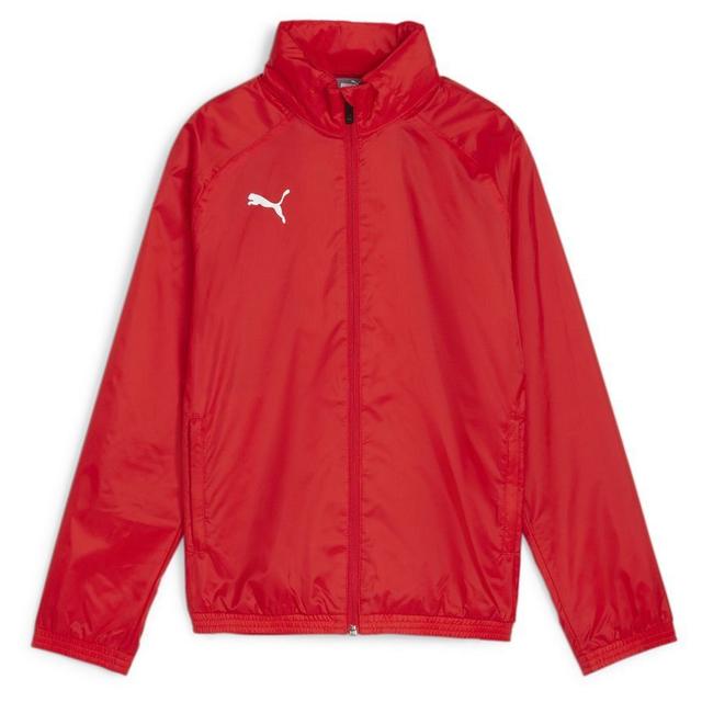 PUMA Jacket Teamgoal All Weather - PUMA Red/PUMA White Kids, size XL/176 cm on Productcaster.