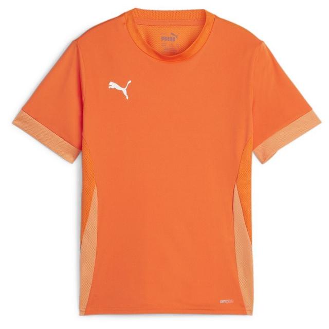 PUMA Training T-shirt Teamgoal - Rickie Orange/PUMA White Kids, size XS/128 cm on Productcaster.