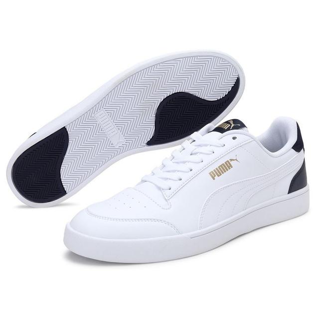 PUMA Sneaker Shuffle - PUMA White/peacoat/team Gold, size 36 on Productcaster.