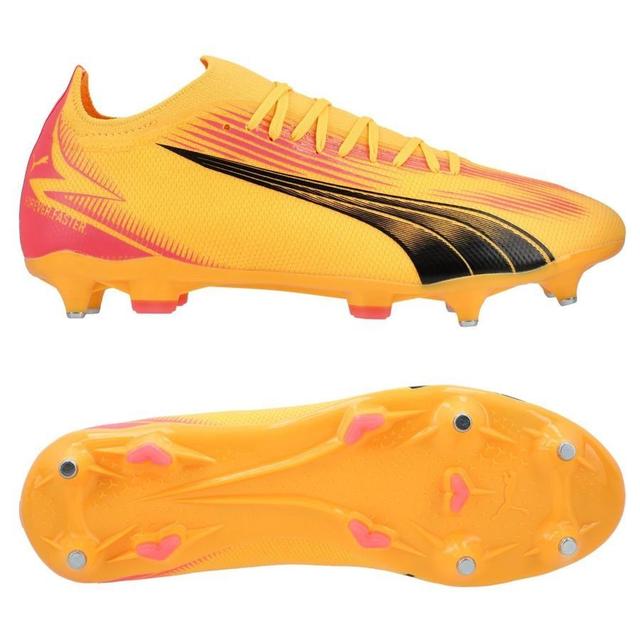 PUMA Ultra Match Sg Forever Faster - Sun Stream/PUMA Black/sunset Glow, size 40½ on Productcaster.