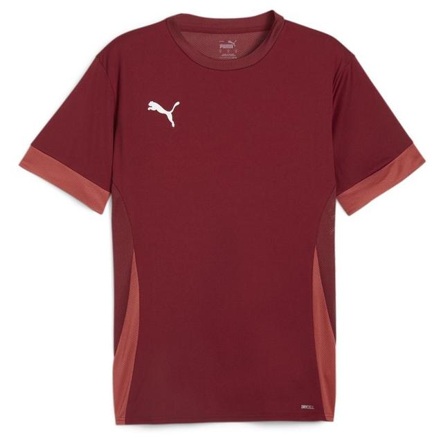 PUMA Training T-shirt Teamgoal - Team Red/PUMA White, size Small on Productcaster.