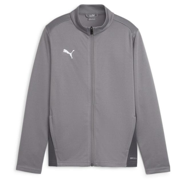 PUMA Training Jacket Teamgoal - Iron Grey/PUMA White Kids, size XS/128 cm on Productcaster.