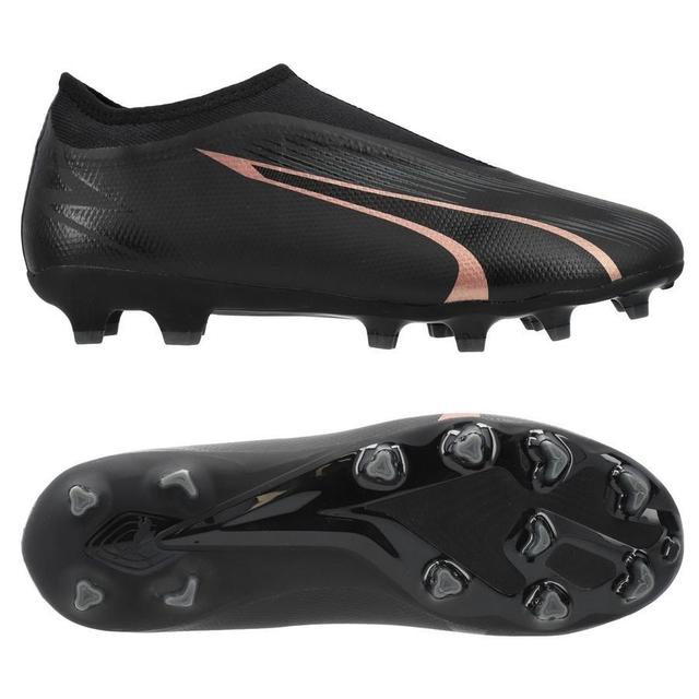 PUMA Ultra Match + Laceless FG/AG Eclipse - Schwarz/Copper Rose Kinder, Größe 28 on Productcaster.