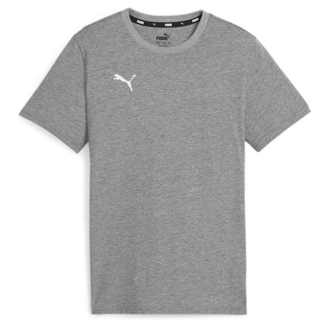 PUMA T-shirt Teamgoal Casuals - Medium Grey Heather/PUMA White Kids, size XS/128 cm on Productcaster.