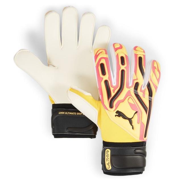 PUMA Goalkeeper Gloves Ultra Pro Rc Forever Faster - Sun Stream/sunset Glow/PUMA Black, size 11 on Productcaster.