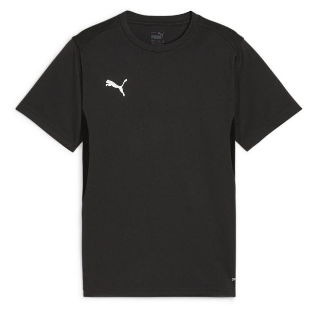 PUMA Training T-shirt Teamgoal - PUMA Black/PUMA White/dark Grey Kids, size L/164 cm on Productcaster.