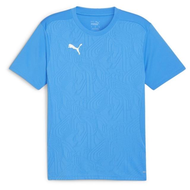 Teamfinal Training Jersey Ignite Blue-PUMA Silver, størrelse ['Small'] on Productcaster.