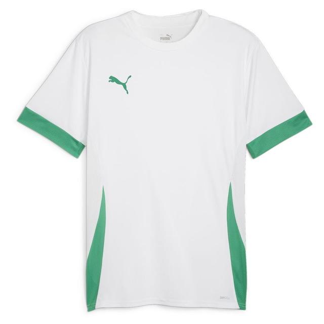 PUMA Training T-shirt Teamgoal - White/green, size 3XL on Productcaster.