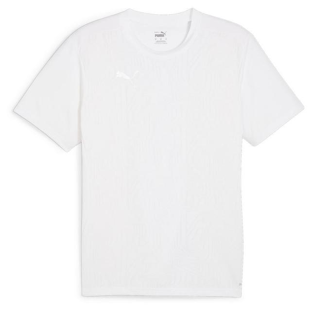 PUMA Tränings T-Shirt teamFINAL - Vit/Silver, storlek X-Large on Productcaster.