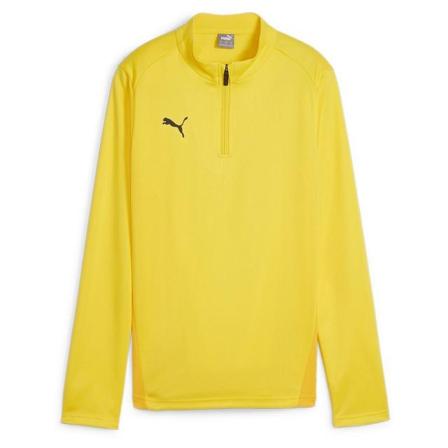 Teamgoal Training 1/4 Zip Top Wmn Faster Yellow-PUMA Black-sport Yellow, size Small on Productcaster.