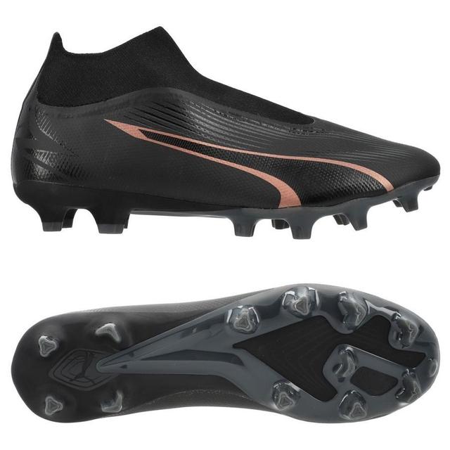 PUMA Ultra Match + Laceless FG/AG Eclipse - Black/Copper Rose, size 47 on Productcaster.