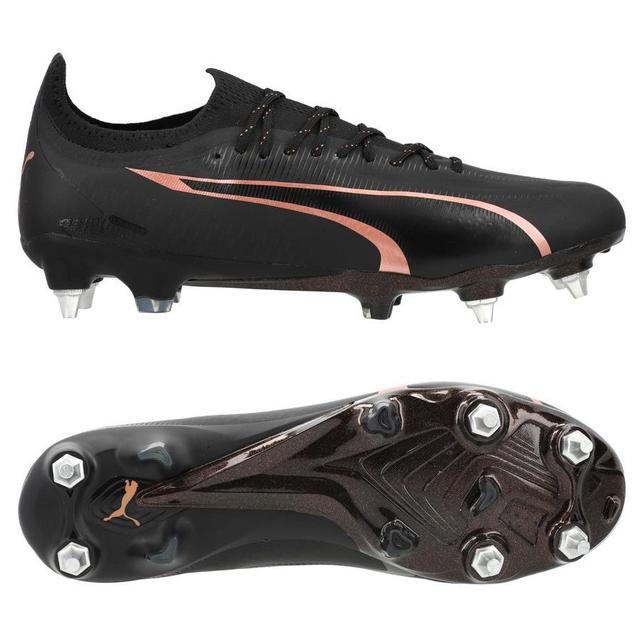 PUMA Ultra Ultimate Sg Eclipse - Black/copper Rose - Soft Ground (Sg), size 44½ on Productcaster.