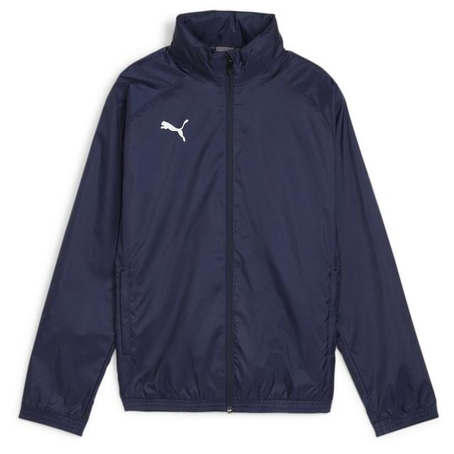 PUMA Jacket Teamgoal All Weather - PUMA Navy/PUMA White Kids, size L/164 cm on Productcaster.