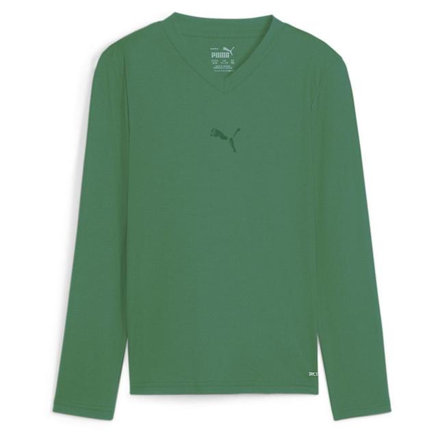 Teamgoal Baselayer Tee Ls Jr. Sport Green-power Green - , size ['M/152 cm'] on Productcaster.