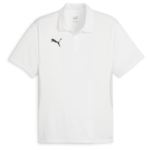 PUMA Polo Teamgoal - PUMA White/PUMA Black/feather Grey, size XX-Large on Productcaster.