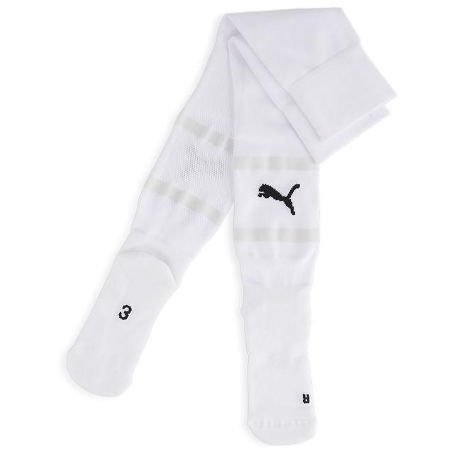 PUMA Football Socks Teamfinal - White/black/feather Grey, size 47-49 on Productcaster.