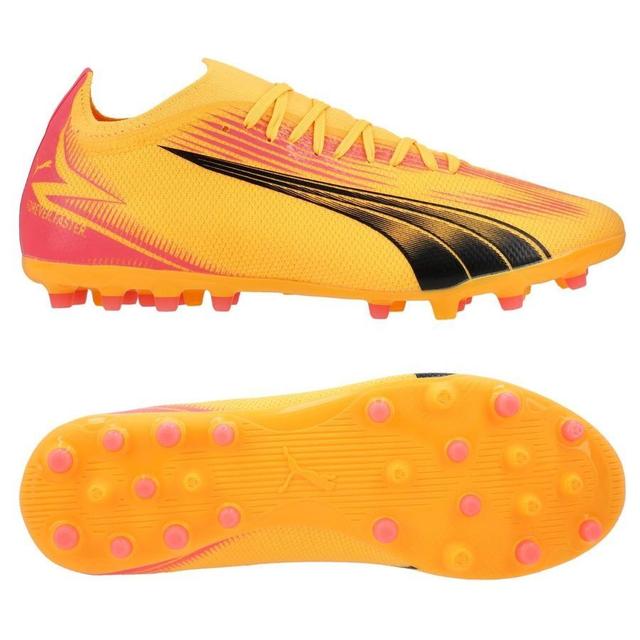 PUMA Ultra Match Mg Forever Faster - Sun Stream/PUMA Black/sunset Glow, size 42½ on Productcaster.