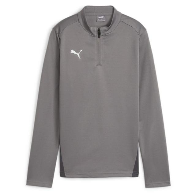 Teamgoal Training 1/4 Zip Top Wmn Cast Iron-PUMA White-shadow Gray, size ['Small'] on Productcaster.